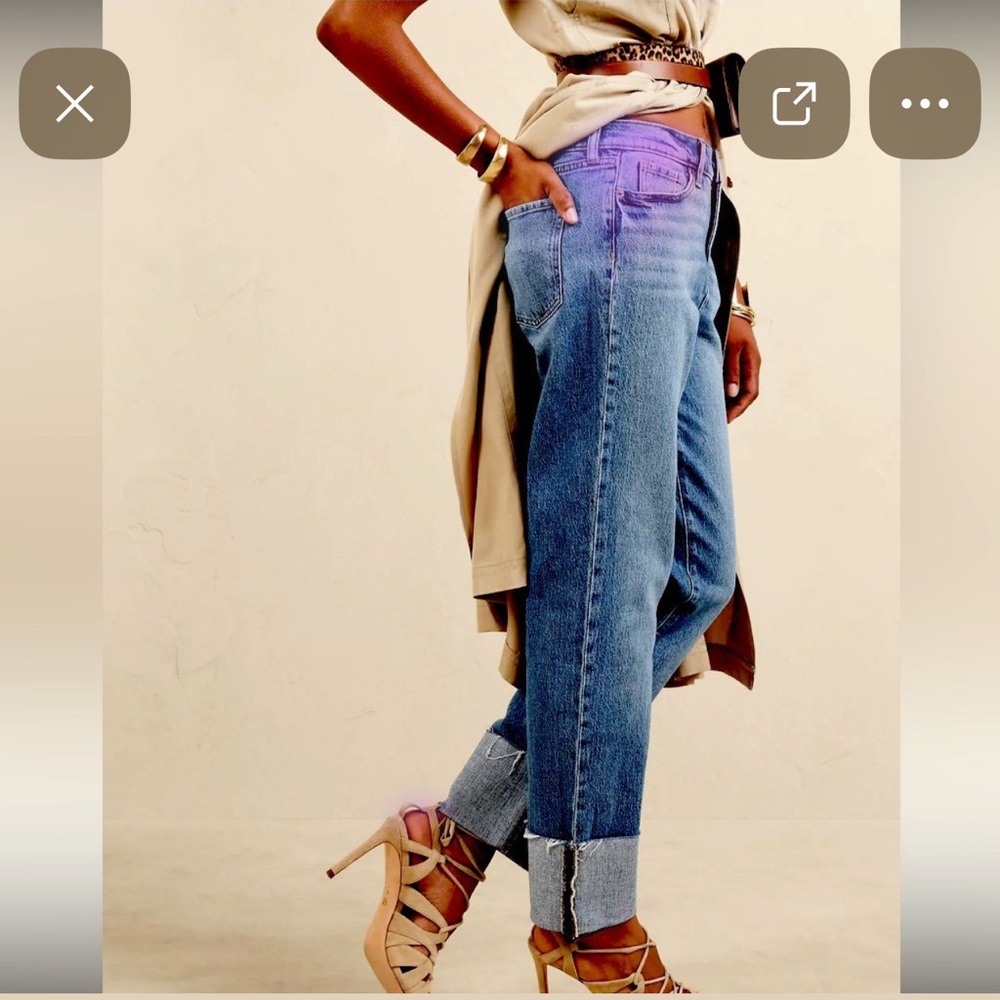 Classic High-Rise Blue Women's Jeans